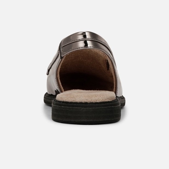 SOUL Naturalizer Womens Yeah Silver Faux Leather Penny Flat Loafers Shoes size 6 - Picture 12 of 12